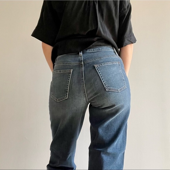 NWT  Eileen Fisher High Rise blue Jeans - 4 - Picture 5 of 14